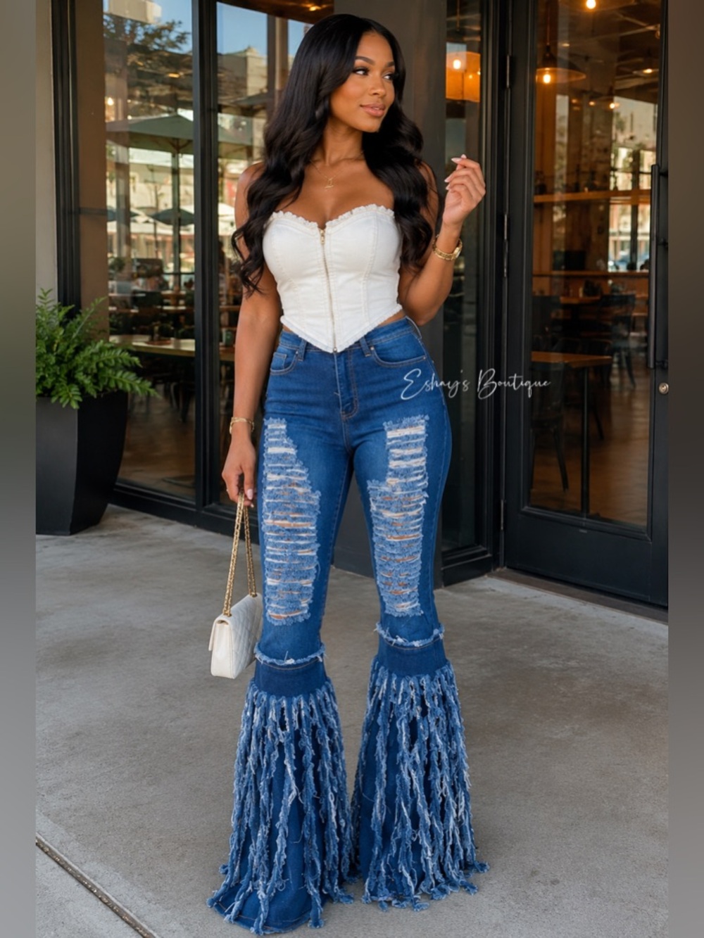 Jazzybay Fray Denim please read the description first